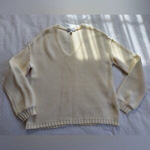 Michael Stars Soft Cream Knit Top